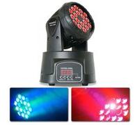 beamZ MHL108MK3 Mini Moving Head 18x 3W 3-in-1 RGB LEDs - Moving Head Washer