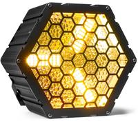 Blinder déco rétro RGB - BeamZ RB90 - 3 LEDs COB 30 Watts Blanc Chaud, 72 LEDs RGB, Fonction DMX