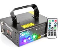 beamZ Surtur II Double Laser RG Gobo DMX IRC 3W Blue LED - Spectacles du laser
