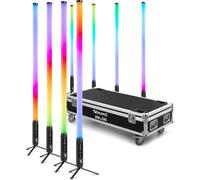 beamZ Zelos LED Tube Set RGBW in/outdoor use, set of 8 - Barres LED
