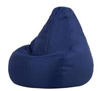Bean Bag Bazaar Dalton Recliner Pouf Gaming, Pouf Poire avec Remplissage, Chaise Confortable, Fauteuil Salon Confortable, Chaise Chambre, Jardin, Exterieur, Fauteuil Exterieur, Bleu Marine