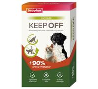 Beaphar - Keep Off - Répulsif Extérieur en Granulés pour Chiens et Chats - Outdoor - Protège Votre extérieur (jardinières, etc) des marquages des Chiens et Chats - Aux huiles essentielles - 2 x 200g