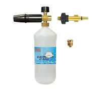 BEAR FORCE Lance à mousse pour nettoyeur haute pression avec buses de 1,25 et 1,10 mm, compatible avec Bosch, Black & Decker, AR Blue Clean, Stanley, Mac Allister, Cecotec, Makita