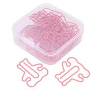 Bear Paperclip Creative Bookmarks for Office and Home Use 30 Pcs