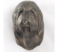 Bearded Collie - Statuette de chien, buste à suspendre, une décoration unique pour les amoureux des chiens de la marque Art-Dog