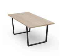 Bearsdon Set Table à Manger | Plateau de Table & Pieds de Table en Métal | Style Industriel | stable | moderne