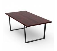 Bearsdon Set Table à Manger | Plateau de Table & Pieds de Table en Métal | Style Industriel | stable | moderne