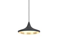 Beat Wide LED lampe suspendue noire Tom Dixon - 5060441506832