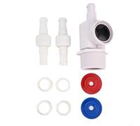Beatanug 9-100-9001 Kit de raccords avec tuyau pivotant D20 et écrou D15 pour Polaris 280 380 180 et nettoyeur de piscine