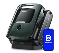 Beatbot AquaSense 2 Pro Robot de Piscine sans Fil, nettoie Fond, parois et Surface, clarifie l'eau, stationnement en Surface, Navigation Intelligente, jusqu'à 11 Heures, pour piscines jusqu'à 360 m²