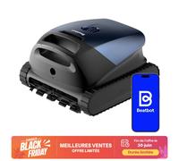 Beatbot Sora 10 Robot nettoyeur de piscine sans fil, nettoyage du fond, des parois, de la ligne d'eau et de la plage de la piscine, aspiration de 25 700 L/h, stationnement intelligent sur la ligne d'e