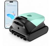 Beatbot Sora 10 Robot Piscine sans Fil, Fond/parois/Ligne d'eau/plages immergées, Puissance d'asp 25700 LPH, stationnement Intelligent à la Ligne d'eau, capacité du Filtre 5L, 300 Min, Vert Menthe