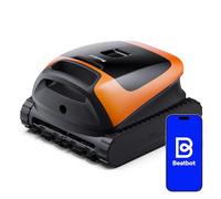 Beatbot Sora 30 Robot Piscine sans Fil, Aspirateur Piscine Puissant, Nettoyage Complet Fond Parois Ligne d’Eau, Retour Automatique en Surface, Autonomie 5h, Contrôle Via Application - Orange Cosmique
