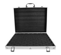 Beatifufu Boîte à Outils en Alliage D'aluminium, Portable, Mousse | Usage Extérieur et Réparation Auto, Étui Blanc Compact, Étanchéité, Rangement Simple, Format Léger