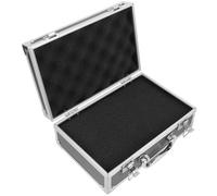 Beatifufu Coffret Multifonction en Alliage d'aluminium Noir, boîte à Outils Artisanale compacte avec verrou sécurisé, adaptée au Rangement d'accessoires et d'outils Portables