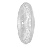 Beatifufu Grille de ventilateur de sol en fer blanche, 1 set, 16 pouces, réduit les, installation facile, pour bureau et maison