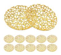 Beatifufu Lot de 12pcs Porte Dattes Ramadan en Plastique, Plateau de Service Pratique et Design Simple Cuisine et Salle de Bain, Décoration Élégante pour Ramadan