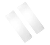 Beatifufu Lot de 2 tableaux de surlignage sans outil de dent - Pour coloration des cheveux - Outils de mise en évidence - Tableau d'affichage sans dents - Plaque fluorescente