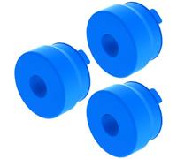 Beatifufu Lot de 3 bouchons de bouteille en silicone réutilisables pour seau et bidon étanches et flexibles fermeture pratique pour accessoires de réservoir d'eau