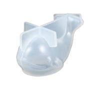Beatifufu Moule en Silicone Baleine DIY Décoratif, Grand et Petit, Blanc | Souple, Prise Rapide, Usage Bricolage Maison, Forme Unique, Aspect Soigné, pour Créations Artisanales