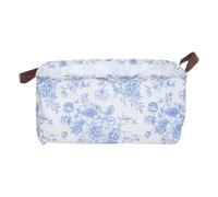 Beatifufu Panier de rangement pliable en tissu pour livres et vêtements - Dimension 38,6 x 26,4 x 19 cm - Résiste à l'usure quotidienne - Décor artistique pour maison