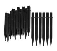 Beatifufu Pointe ABS Noire 18 Pcs pour Lampes Solaires de Jardin Piquets de Rechange pour Éclairage Paysager et Décorations de Jardin Compatibles avec la Plupart des Lampes Solaires