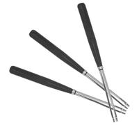 Beatifufu Porte-mine en Bouleau Tube en Cuivre pour Fusain, Lot de 3 Pièces, Changement Rapide, Maintien Antidérapant, Outil Minimaliste pour Artistes en Studio de Dessin