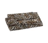 Beatrice Home Fashions Parure de lit imprimée en microfibre douce, confortable et facile d'entretien, comprend 1 drap-housse avec poches profondes de 30,5 cm, 1 drap plat, taie d'oreiller, lit jumeau,
