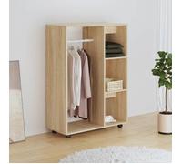BEAU Armoire de Chambre - Penderie - Garde-Robe - Chêne sonoma - 80x40x110 cm Bois d’ingénierie mode620467