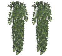 BEAU Plantes artificielles 2 pcs HDF - Lierre - vert 90 cm mode144081