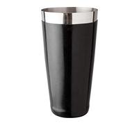 Beaumont - Boston CZ547 - Shaker à cocktail avec revêtement en vinyle, Noir, 828 ml