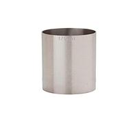 Beaumont Doseur à Vin en Acier Inoxydable 125 ml, Argenté, Mesure à Vin 125 ml, Marquage CE pour une Précision Conforme aux Normes, Accessoire de Bar, Doseur Thimble, D961