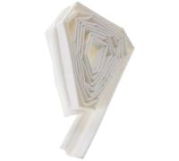 Beaupretty 2 Pièces Joint D'étanchéité en Mousse Auto-adhésive 2m pour | PE et Mousse Pu, Résistance aux Intempéries, Découpe Facile, Maintien Température Intérieure