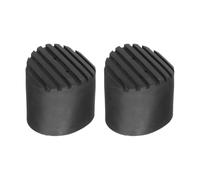 Beaupretty 2 Pièces Protège-pieds Antidérapant D'échelle Extensible Noir en Caoutchouc pour Plus de Stabilité et Protection pour Accessoire pour Échelle Télescopique et Escalier