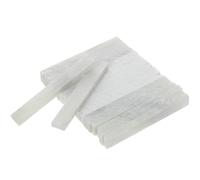 Beaupretty 21 Crayons en Stéatite Naturelle Blancs pour Soudure, Marqueurs Clairs sans Dommage sur Surfaces Métalliques, pour Fabrication Métallique, Taille 68x8x4,2mm