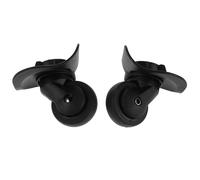 Beaupretty 2pièces Roues de Rechange Pivotantes Silencieuses Plastique roulettes pour Valise et Malle avec Vis pour Réparation Rapide