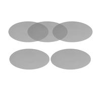 Beaupretty 5 Pièces Film Adhésif Noir pour Phares LED Diffuseur de Lumière en Pet, Flexible et Décoratif, pour Éclairage D'accentuation Espace de Vie