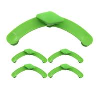 Beaupretty 5 Pièces Pince de Pliage pour Plantes Vert en Plastique pour Contrôler la Hauteur Forme des Branches, Outil pour Tuteurage et Fixation des Branches en Jardin