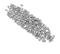 Beaupretty 50 Pièces Pince de Serrage pour Câble Acier Outil Industriel Robuste pour Fixation de Câbles et Cordes pour Usage Professionnel et Manutention