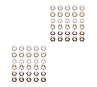 Beaupretty 60 Pièces Breloques Nœud pour Ongles de Noël en Métal, | Accessoires Manucure Ongles, Décoration Bijoux, Usage Personnel ou Salons, Stickers de Fête Inclus