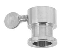 Beaupretty Accessoire de Broche à Rôtisserie, Douille Robuste en Acier | Bague D’équilibrage du Poids, Support Stable, Rotation Fluide, Sécurité Assurée, Usage Grillades Diverses