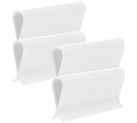 Beaupretty Accessoires pour Obturateurs Blancs en Plastique 4pcs pour Stores Enrouleurs Compatibles, Fixant Efficacement Les Stores Les Bureaux et Hôtels