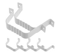 Beaupretty Adaptateur de Gouttière Design Élégant et Stabilité en Alliage D'aluminium Collier à Deux Trous Accessoire Fonctionnel et Esthétique pour Villas et Jardins