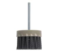 Beaupretty Brosse Abrasive à Roue Tambour 6mm Diamètre Tige en Plastique Résistante à L'usure pour Polissage Précis et Débourrage des Pièces Mécaniques en Métal Automobile