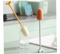 Beaupretty Brosse Éponge pour Biberon avec Manche Long Plastique Brosse pour Carafe Nettoie Endroits Inaccessibles
