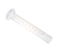 Beaupretty Cylindre Gradué Tube Étroit en Verre Épais pour Laboratoire de 500 Ml Manipulation Confortable et Versement Précis pour Mesures Scientifiques