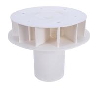 Beaupretty Déviateur D'eau de Gouttière en Pvc Blanc Robuste Système Auto-nettoyant pour Collecte des Eaux Pluviales sur Toitures Usage Commercial