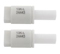 Beaupretty Kit 2pcs Amortisseur de Siège de Toilette à Fermeture Douce en Plastique Blanc Charnière Tampon Chute du Couvercle Wc pour Installation Facile