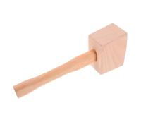 Beaupretty Maillet de Menuisier en Bois 9,5 Pouces pour Ciseau, Charpentier | Bois de Hêtre Massif, Surface Lisse Beige, Prise Confortable, Outil à Main pour Travailler le Bois