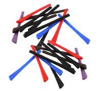 Beaupretty Manchon de jambe pour lunettes en silicone antidérapant, embouts de branches souples, 10 paires, confort sans irritation, pour et lunettes de soleil, usage